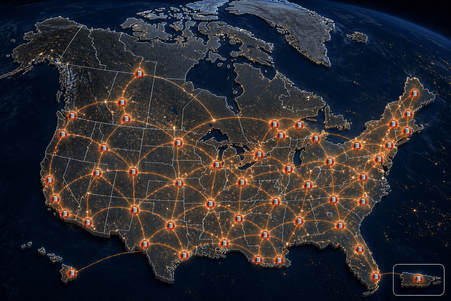Locations Map